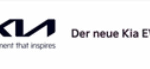 Vorführwagenkleber EV6 schwarz