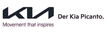 picanto_schwarz Vorführwagenkleber Picanto schwarz