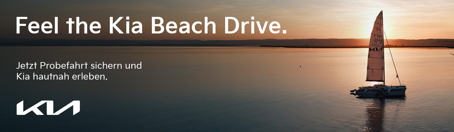 Kia Beach & Surf Testfahrt-Buchung