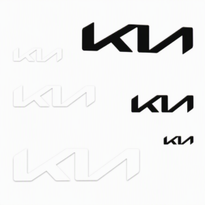 Kia Logo Sticker Set